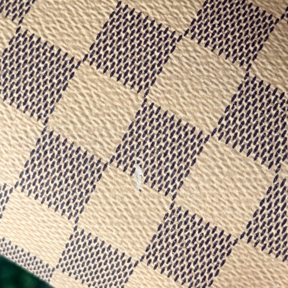 Louis Vuitton Damier Azur Canvas Eva Clutch Shoulder Bag Crossbody - Picture 7 of 15